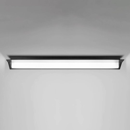 LED-kattovalaisin Flurry, 70 cm, musta