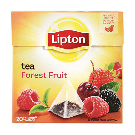 Lipton FOREST FRUIT tea -1 box/ 20 tea bags FREE SHIPPING