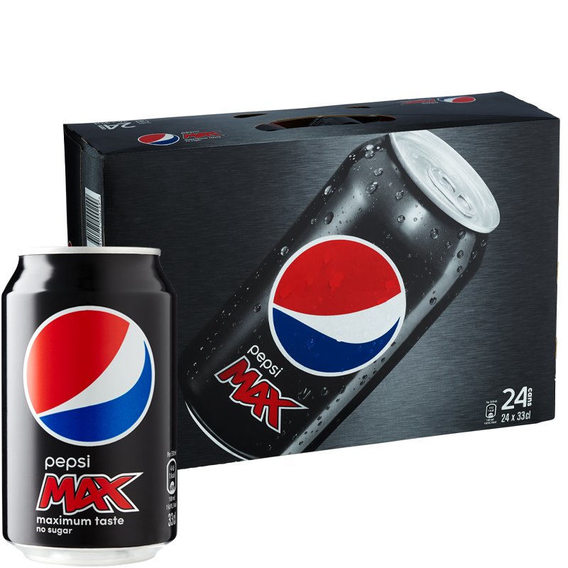 Pepsi Max 24-pack - 28% rabatt