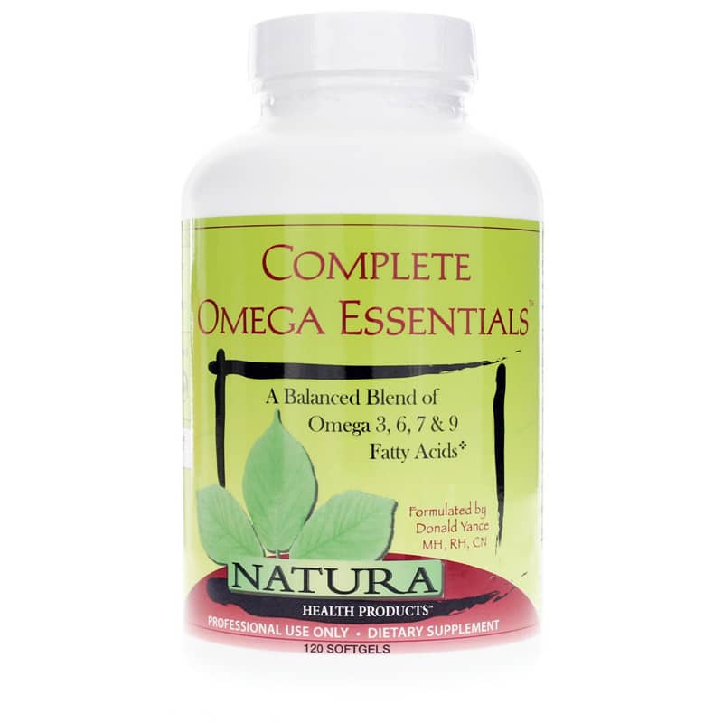 Natura Health Products Complete Omega Essentials 120 Softgels