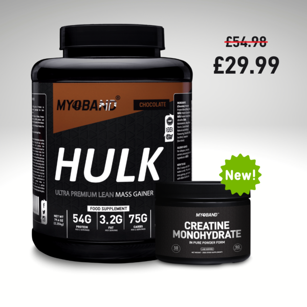 Hulk Plus + FREE Creatine Powder - Strawberry / 30 servings