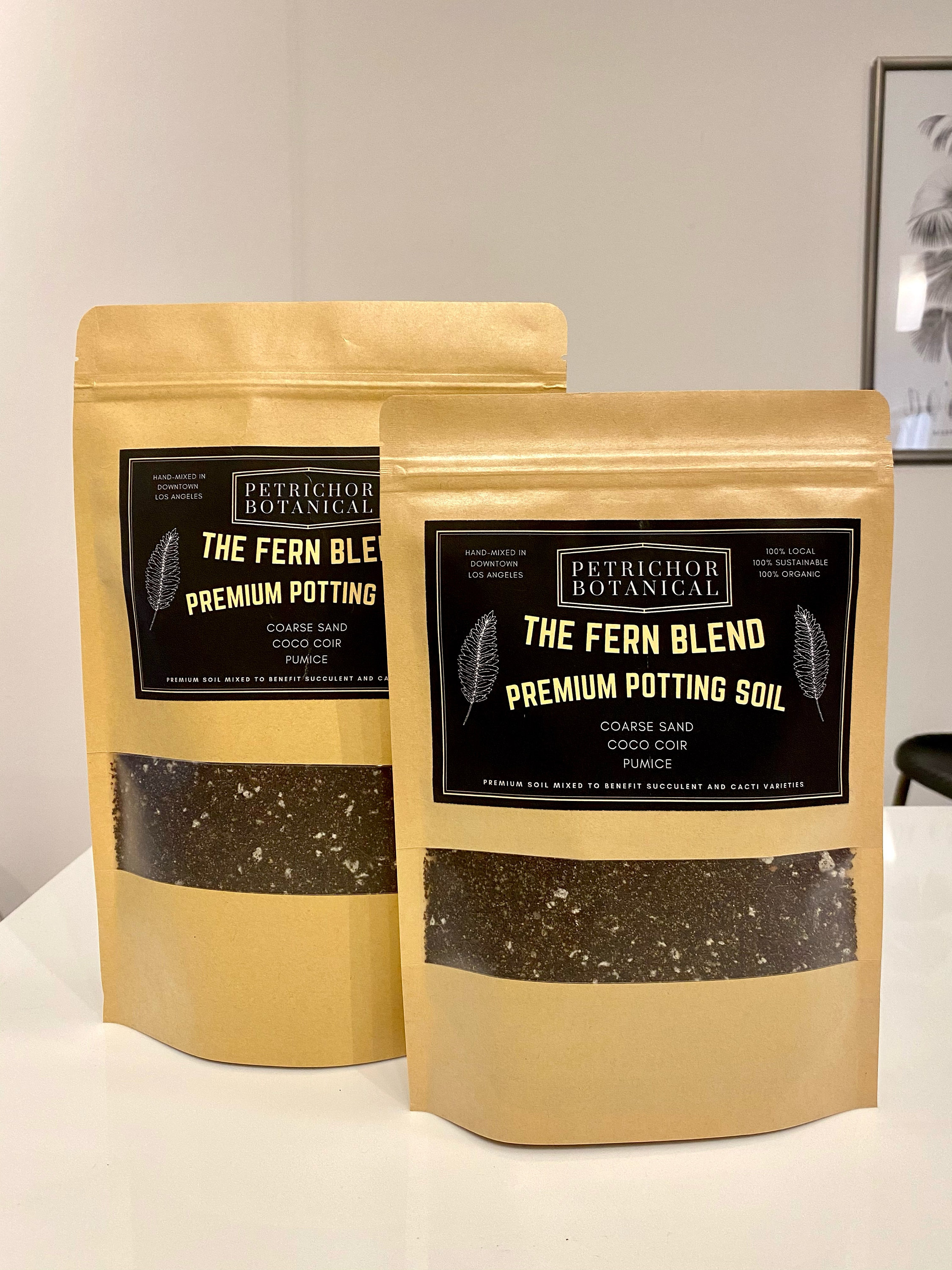The Fern Blend/Terrarium Mix 100% Sustainable Hand-Mixed Soil For Ferns & Terrarium Plants