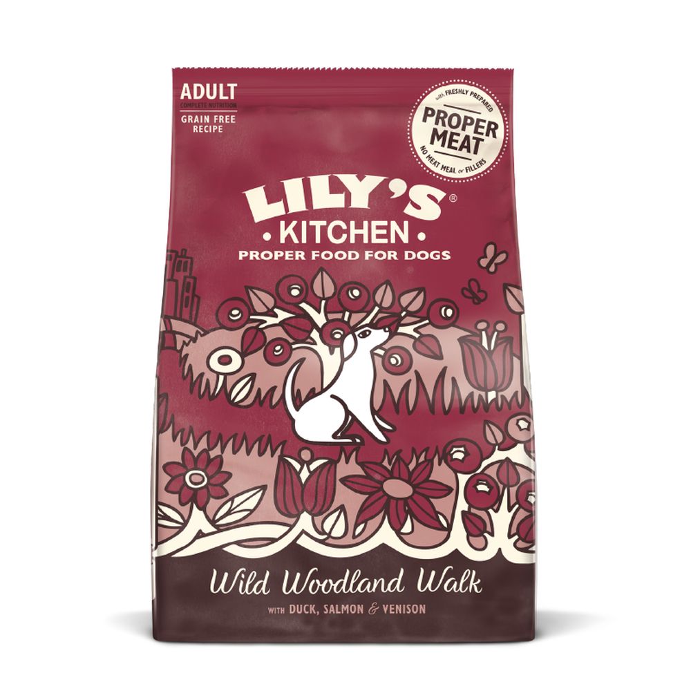 Lily's Kitchen Adult Dry Dog Food - Duck, Salmon & Venison - 7kg