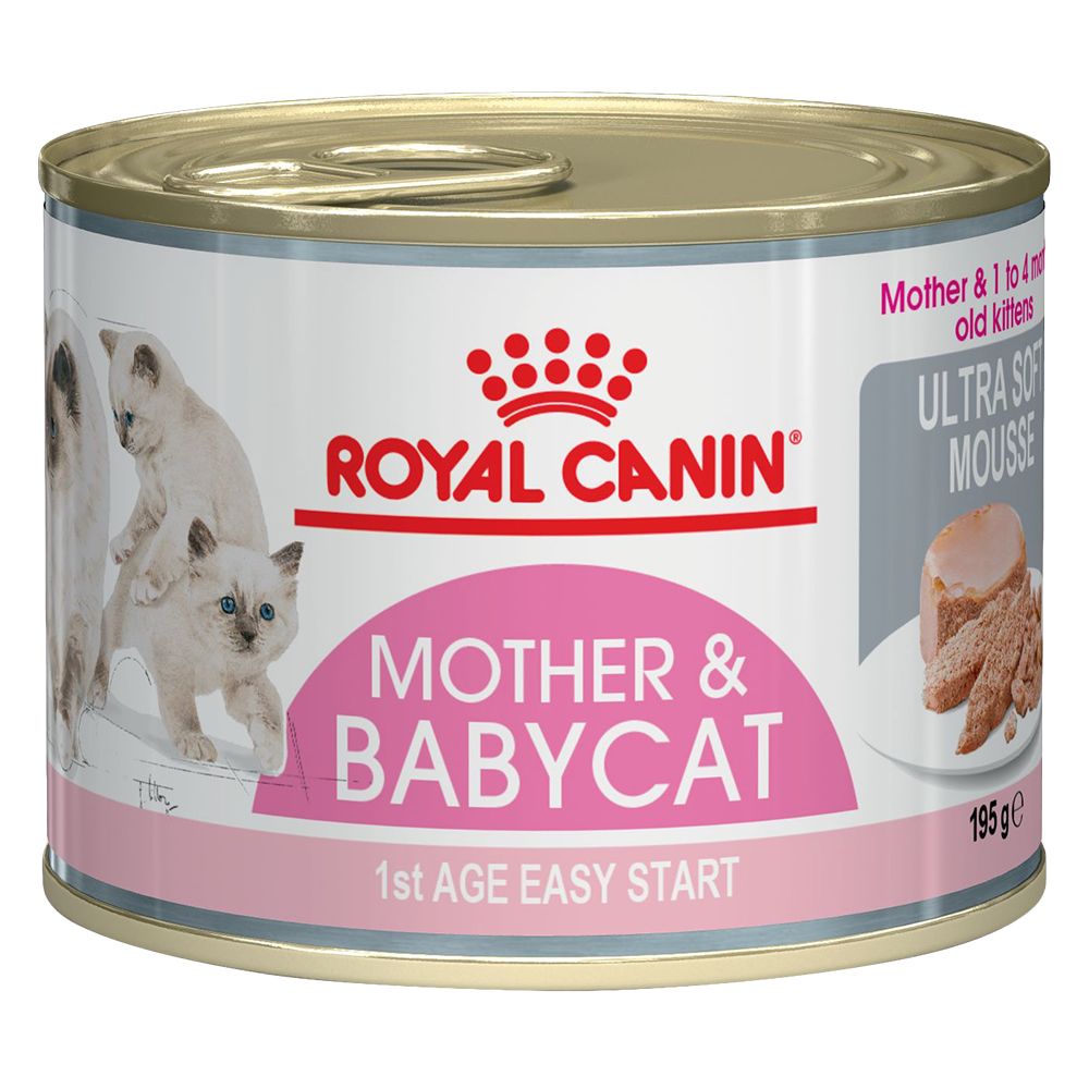 Royal Canin First Age Mother & Babycat Mousse - 12 x 195g