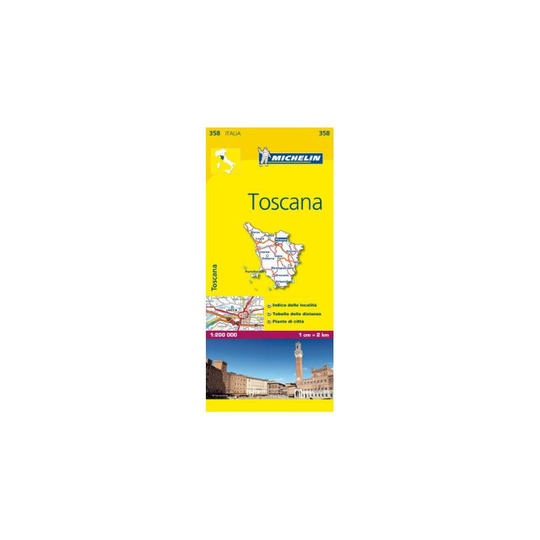 Buy Michelin Italia Toscana Tiekartta Online