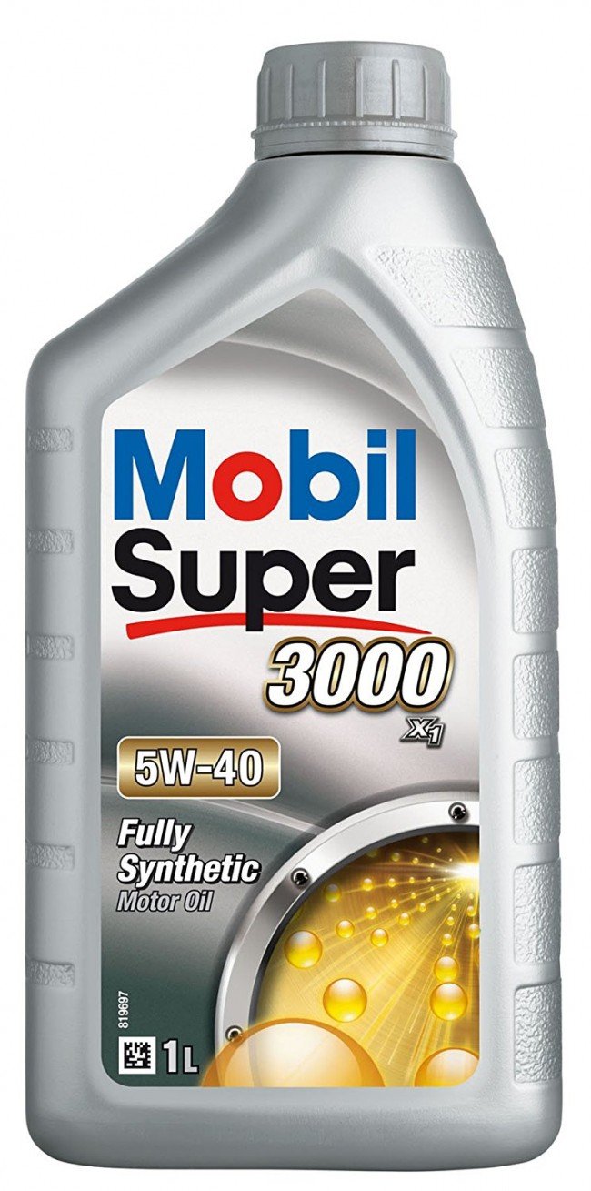 Moottoriöljy MOBIL 5W40 SUPER 3000 X1 1L