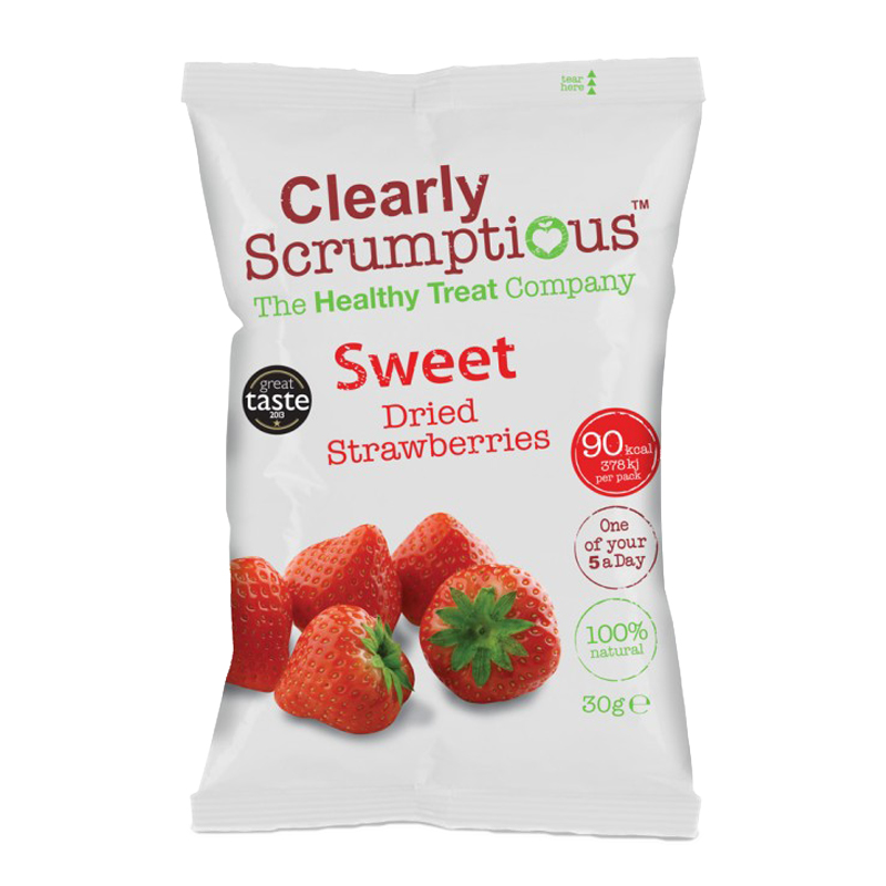 Godis "Sweet Dried Strawberries" - 36% rabatt