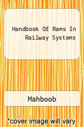 Handbook Of Rams In Railway Systems