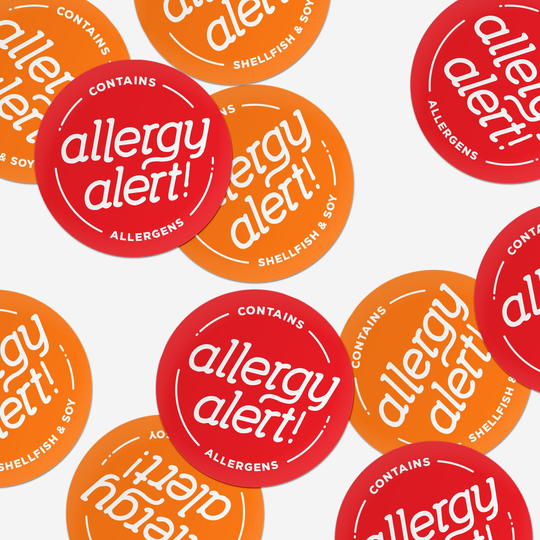 Buy Custom Allergy Alert Pantry/Fridge/Classroom Labels | Food ...