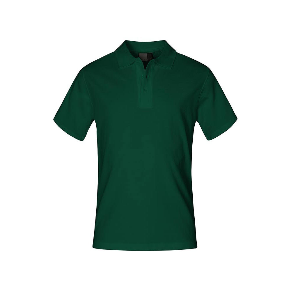 Superior Poloshirt Plus Size Herren, Waldgrün, 4XL