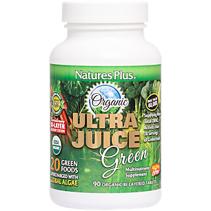 Ultra Juice Green Foods - Supercharged with Global Algae (90 Tablets)