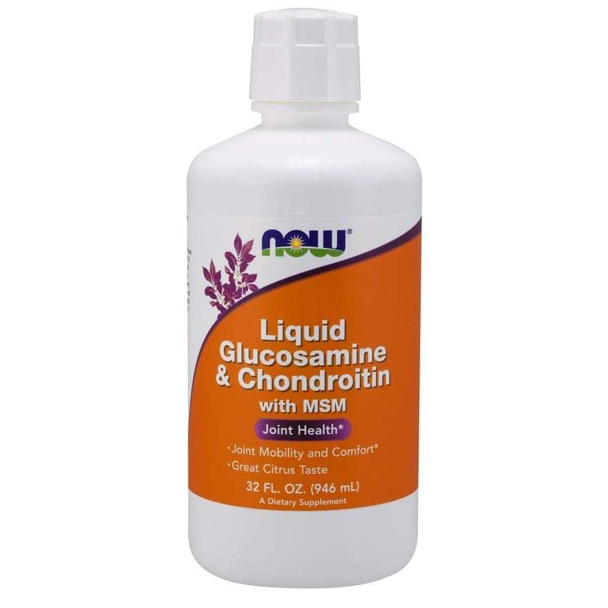 Glucosamine & Chondroitin with MSM Liquid - 946 ml.