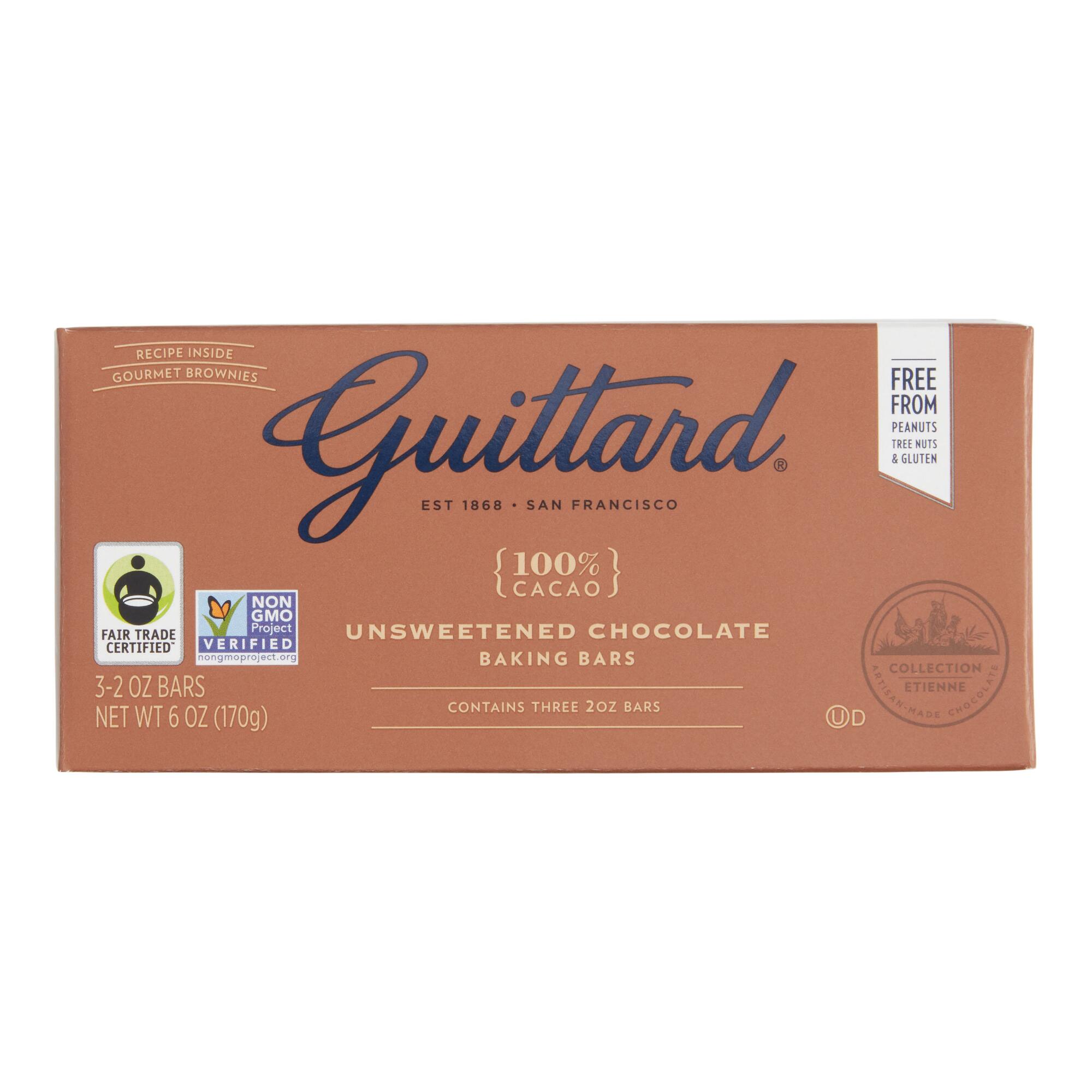 Guittard Unsweetened Chocolate Baking Bars by World Market