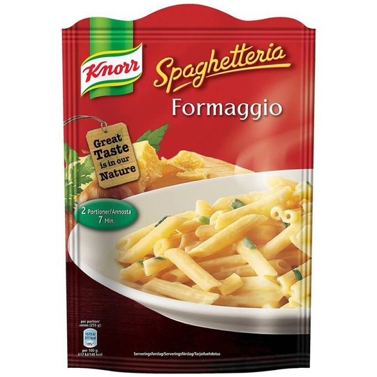 Pasta-ateria "Formaggio" 143g - 34% alennus