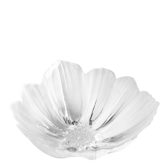 Målerås Glasbruk - Anemone Skål 19 cm Vit