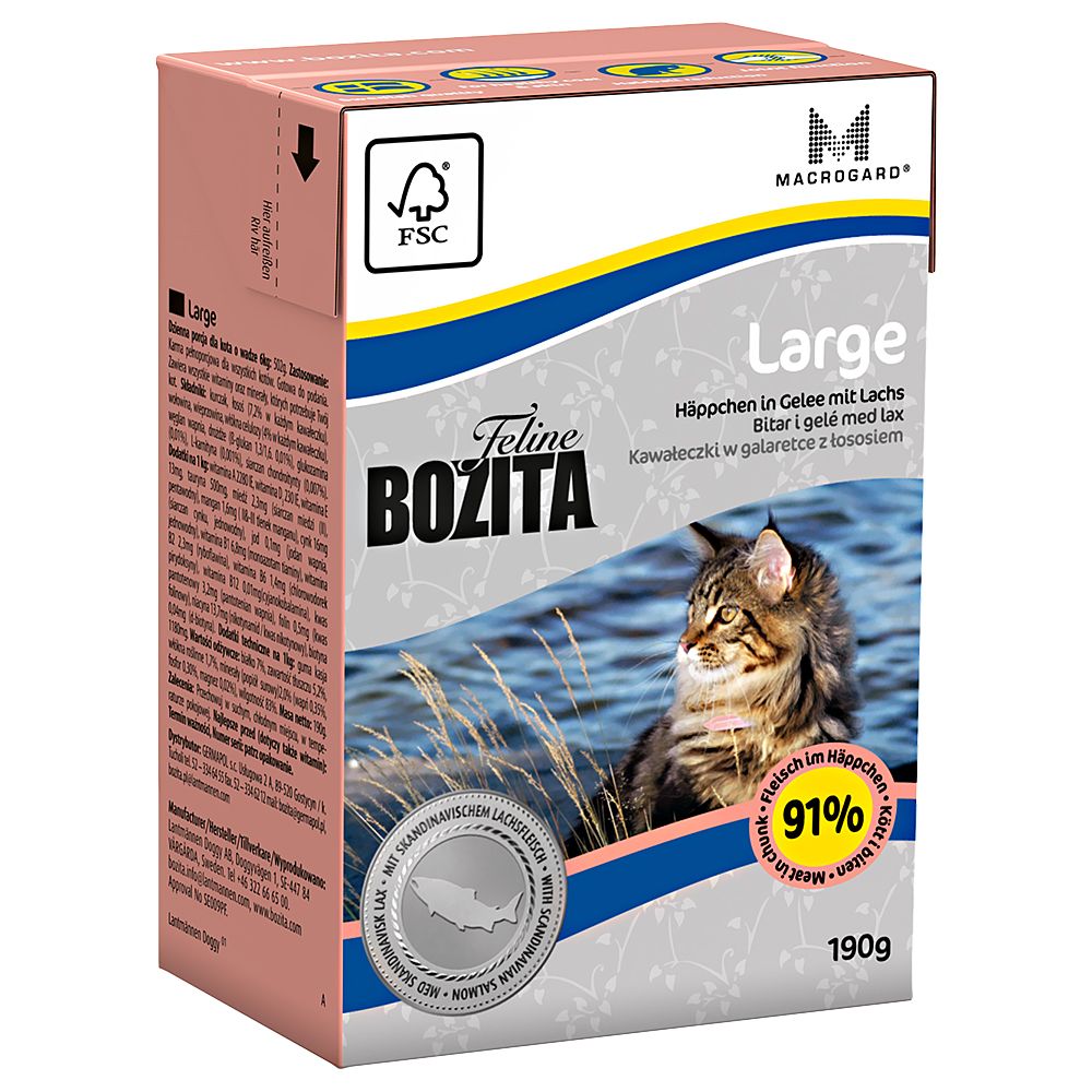 Bozita Feline Tetra Pak Saver Pack 16 x 190g - Large