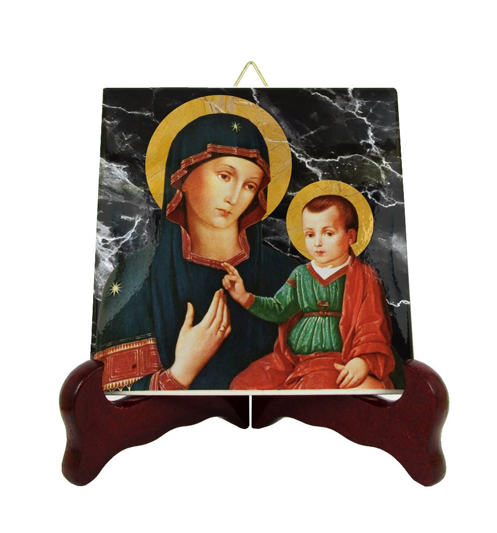 Our Lady Of Consolata - Virgin The Consolation Catholic Gifts Religious Icons On Ceramic Tile Art Catholicism