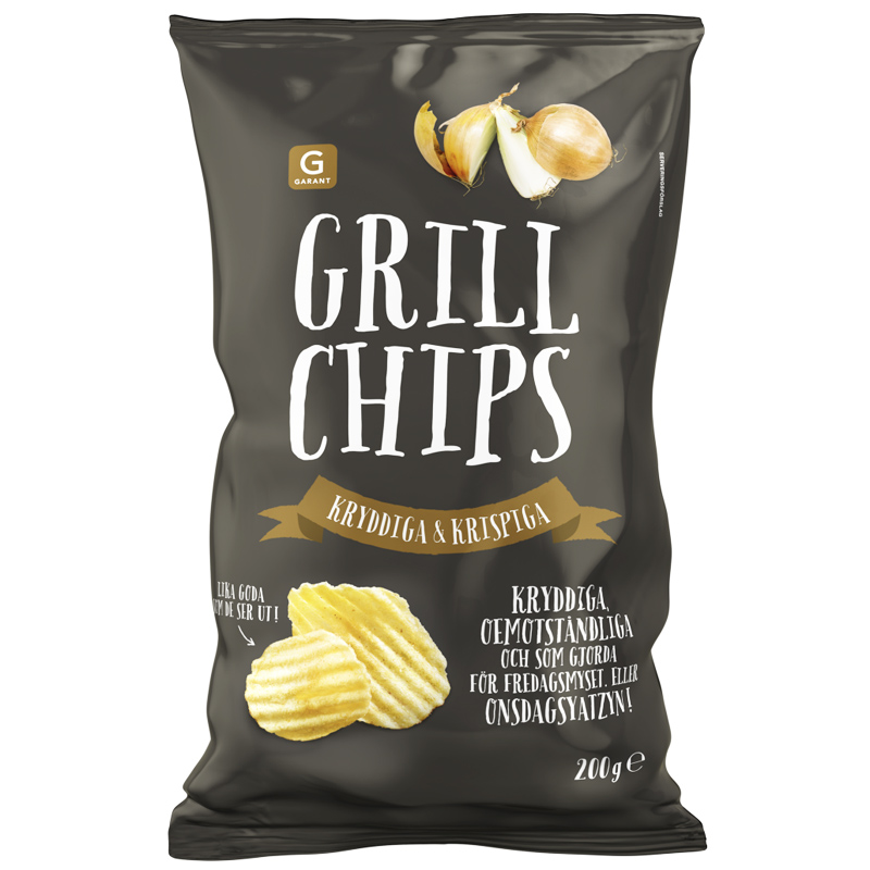 Chips Grill 200g - 69% rabatt