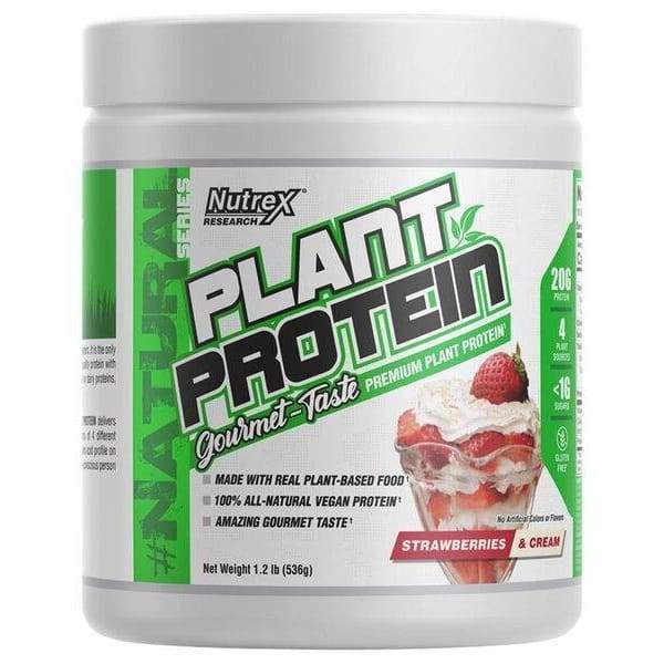 Plant Protein, Strawberries & Cream - 536 grams