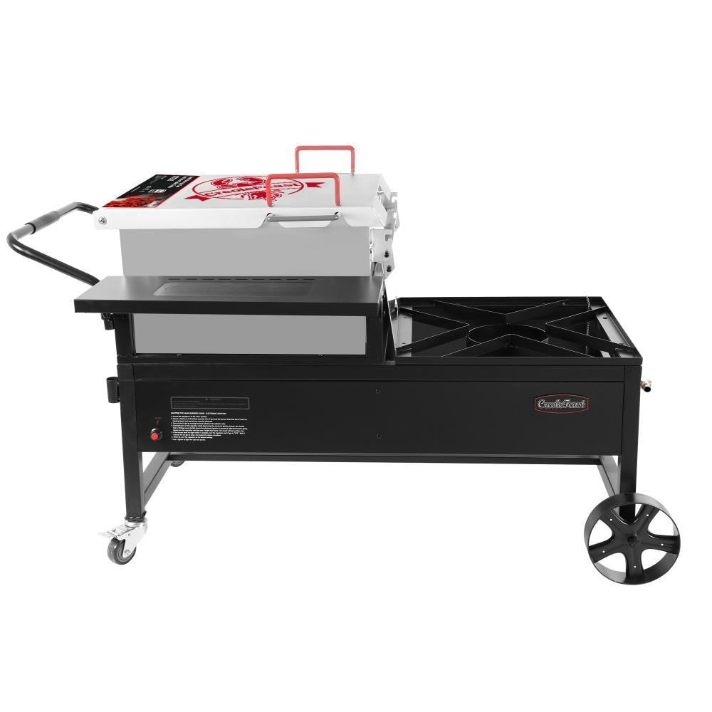 Creole Feast Creole Feast CFT2018, Craw Fish-Seafood Jet Burner Boiler and Fryer Combo, Outdoor Stove Propane Gas Cooker with 10-PSI Regulator, for