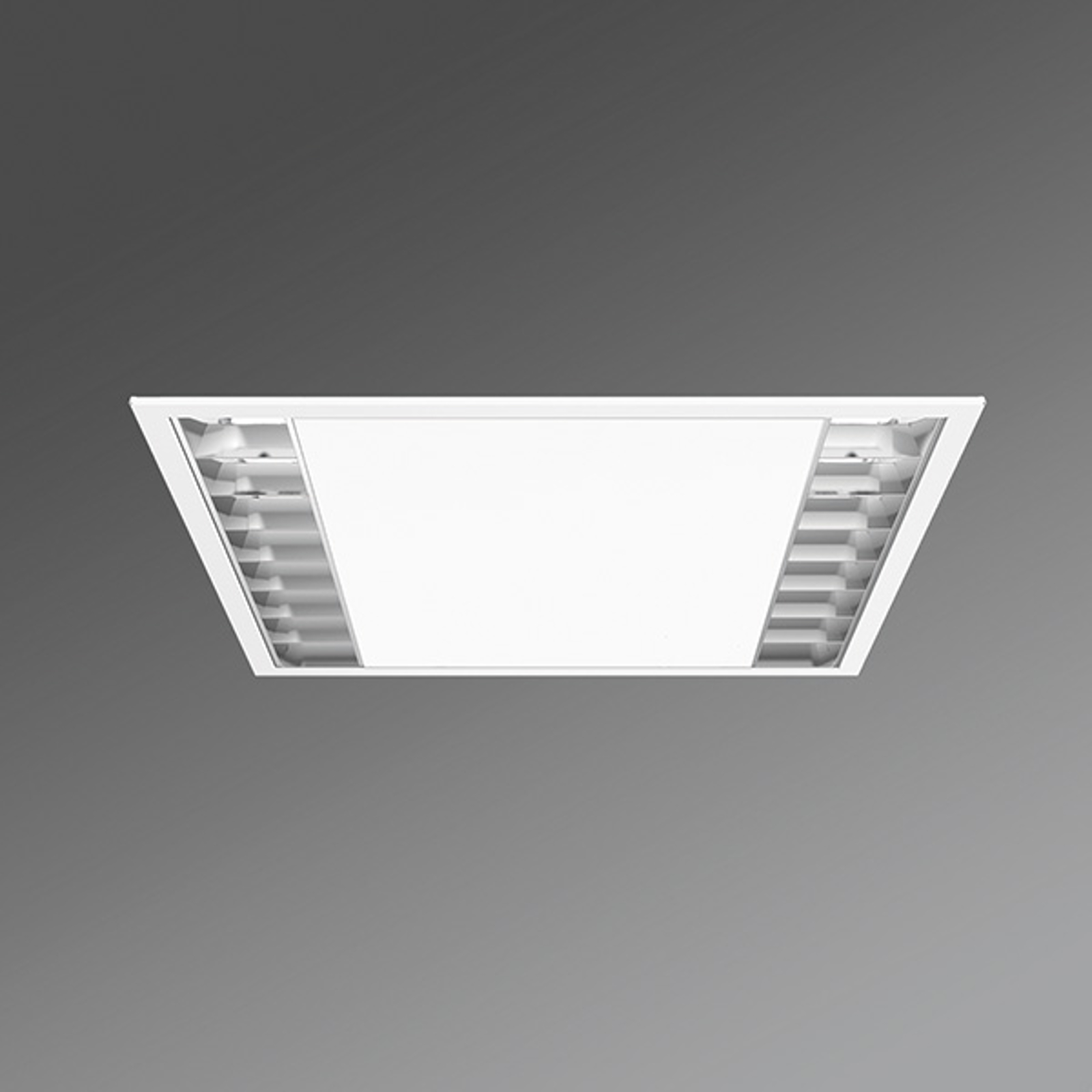 LED-toimisto-kattouppovalo UEX/625 parabolinen