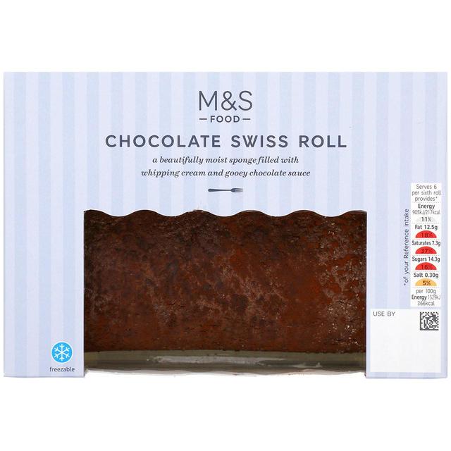 M&S Chocolate Swiss Roll