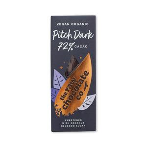 The Raw Chocolate Co. Pitch Dark Raw Chocolate 72% - 38 g