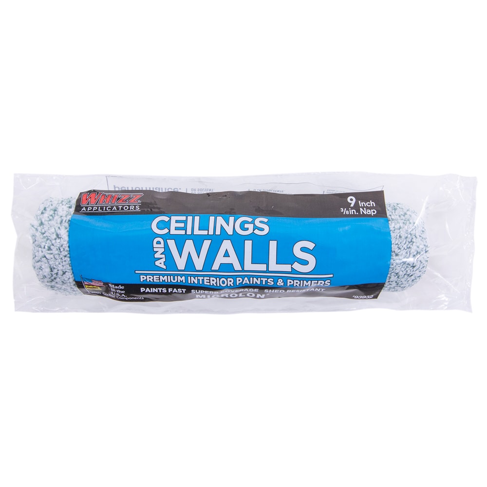 WHIZZ MICROLON Ceilings and Walls 9-in x 3/8-in Woven Synthetic Blend Paint Roller Cover | 93932
