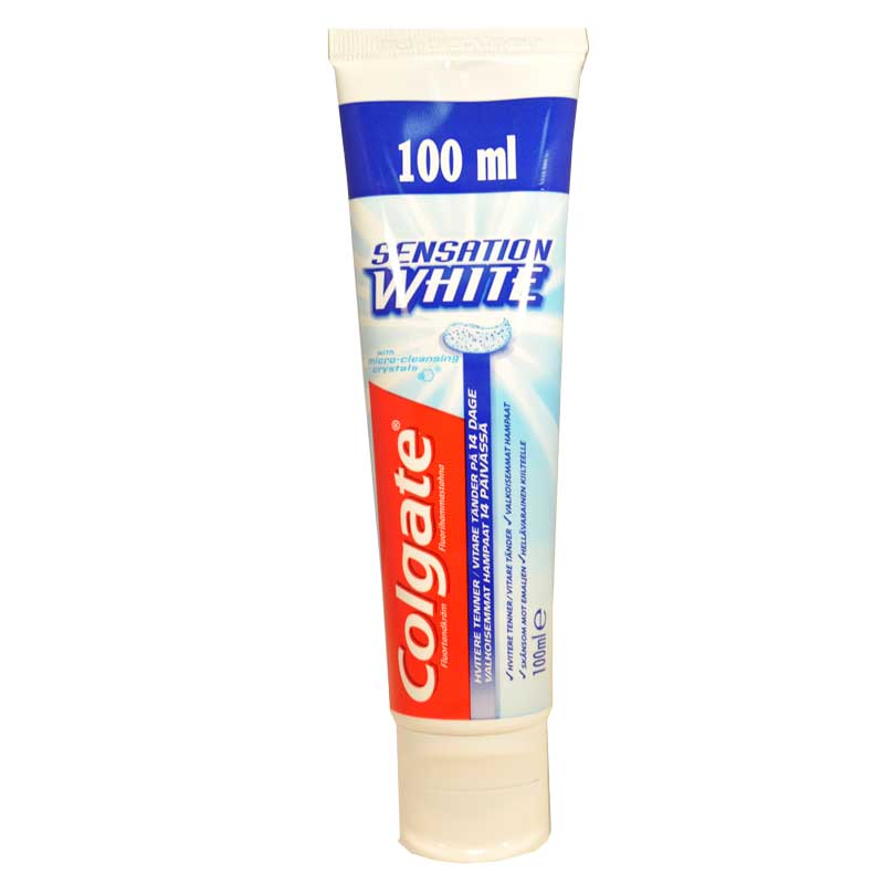 Tandkräm Colgate Sensation Whitening - 37% rabatt