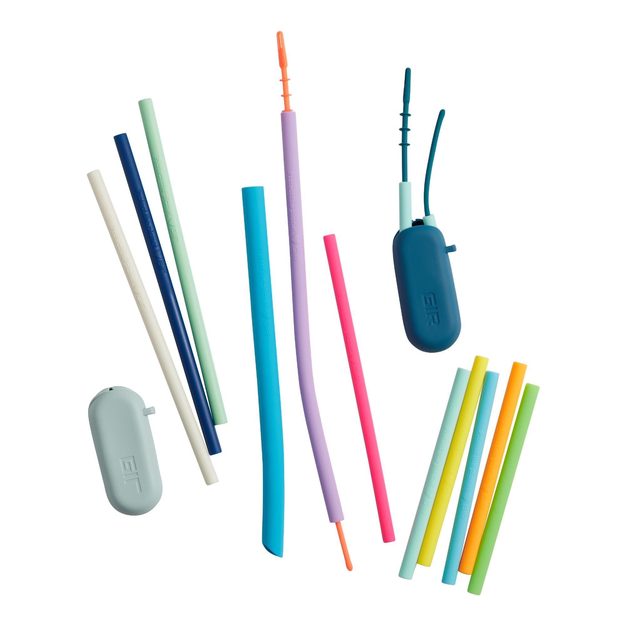 Reusable Silicone Straw Collection by World Market