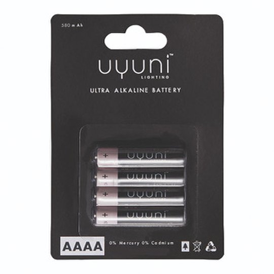 Stoff Nagel - Stoff/Uyuni Batteri AAAA 4-pack