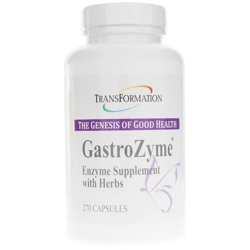 Transformation Enzyme GastroZyme 270 Capsules