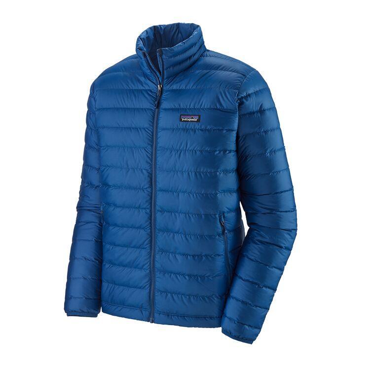 Patagonia Men's Down Sweater Jacket - Ethical down/Recycled polyester, Superior Blue / S