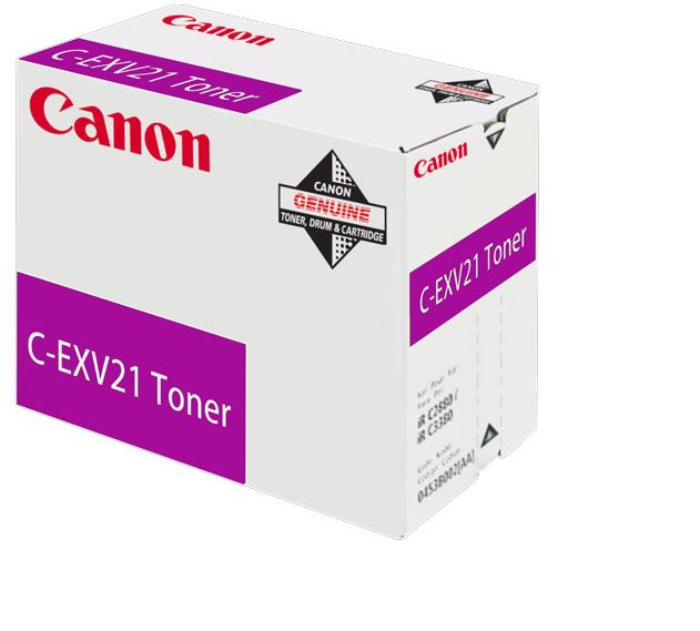 Canon 0454B002 (C-EXV 21) Toner magenta, 14K pages @ 5% coverage,...