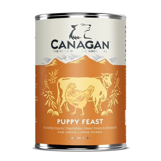 Canagan Puppy Feast Kyckling & Nöt