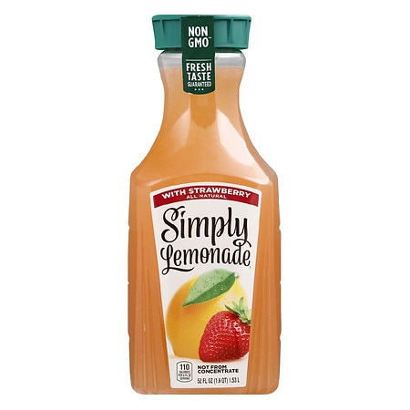 Simply Lemonade Juice Blend with Strawberry - 52.0 oz