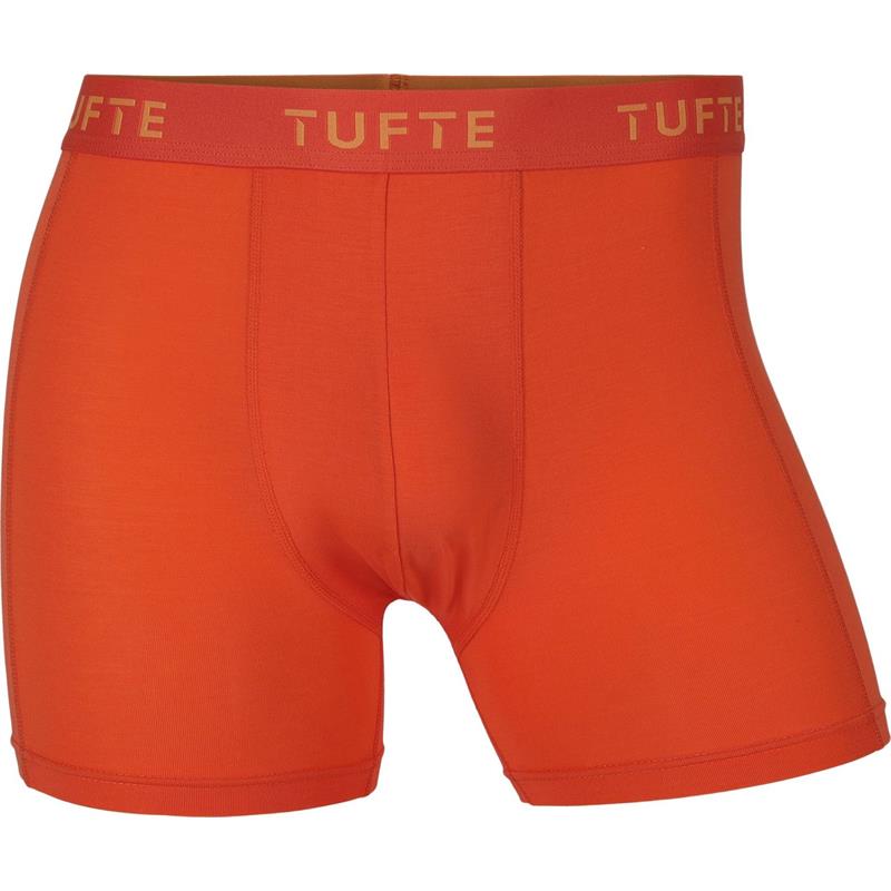 Tufte Essentials Boxer Briefs XL Boxer - Herre, Blazing Orange