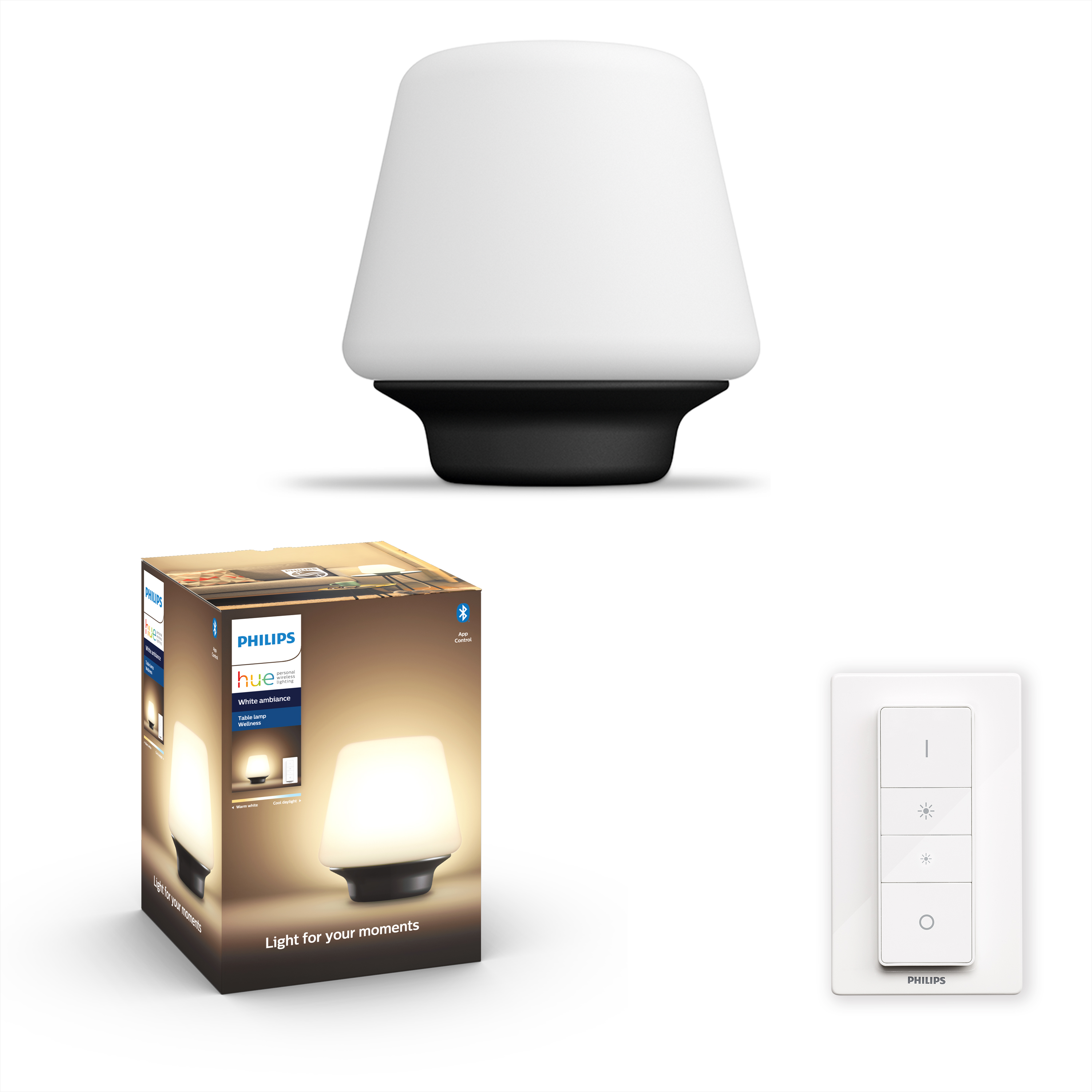 peddelen dynastie weduwe buy Philips Hue - Wellness Hue Table Lamp - White Ambiance Bluetooth online  | Inspirationalhomes.ie