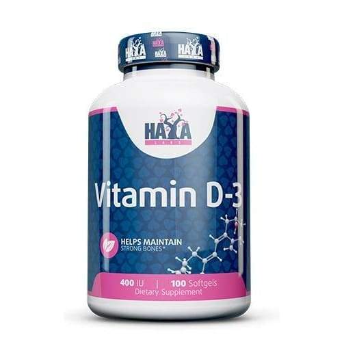 Vitamin D-3, 400 IU - 100 softgels