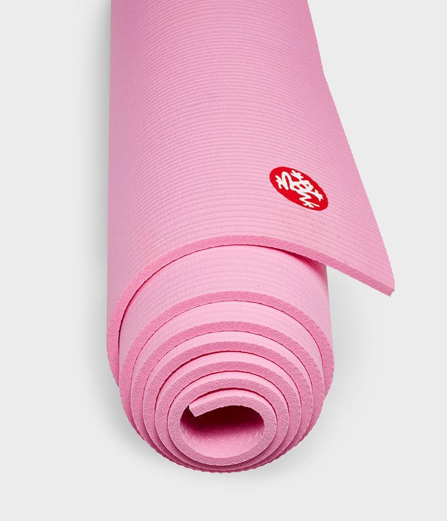 Manduka Pro Solid Yoga Mat 6mm - Sustainable Yoga Mat, Fuchsia