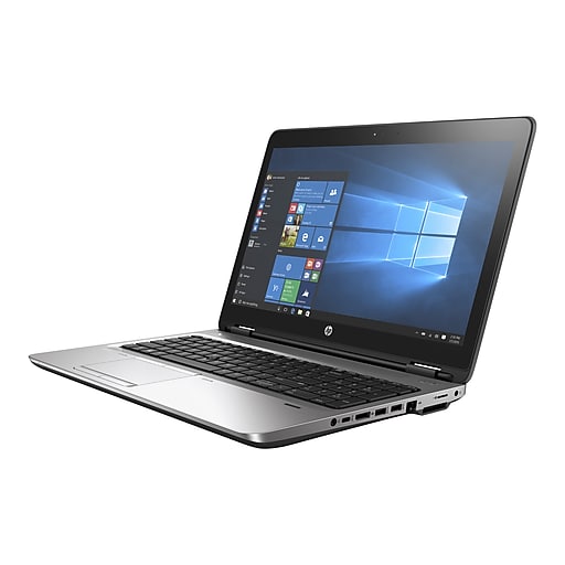 HP ProBook 650 G3 15.6" Notebook, Intel i5 2.6GHz Processor, 8GB Memory, 500GB Hard Drive, Windows 10 Pro