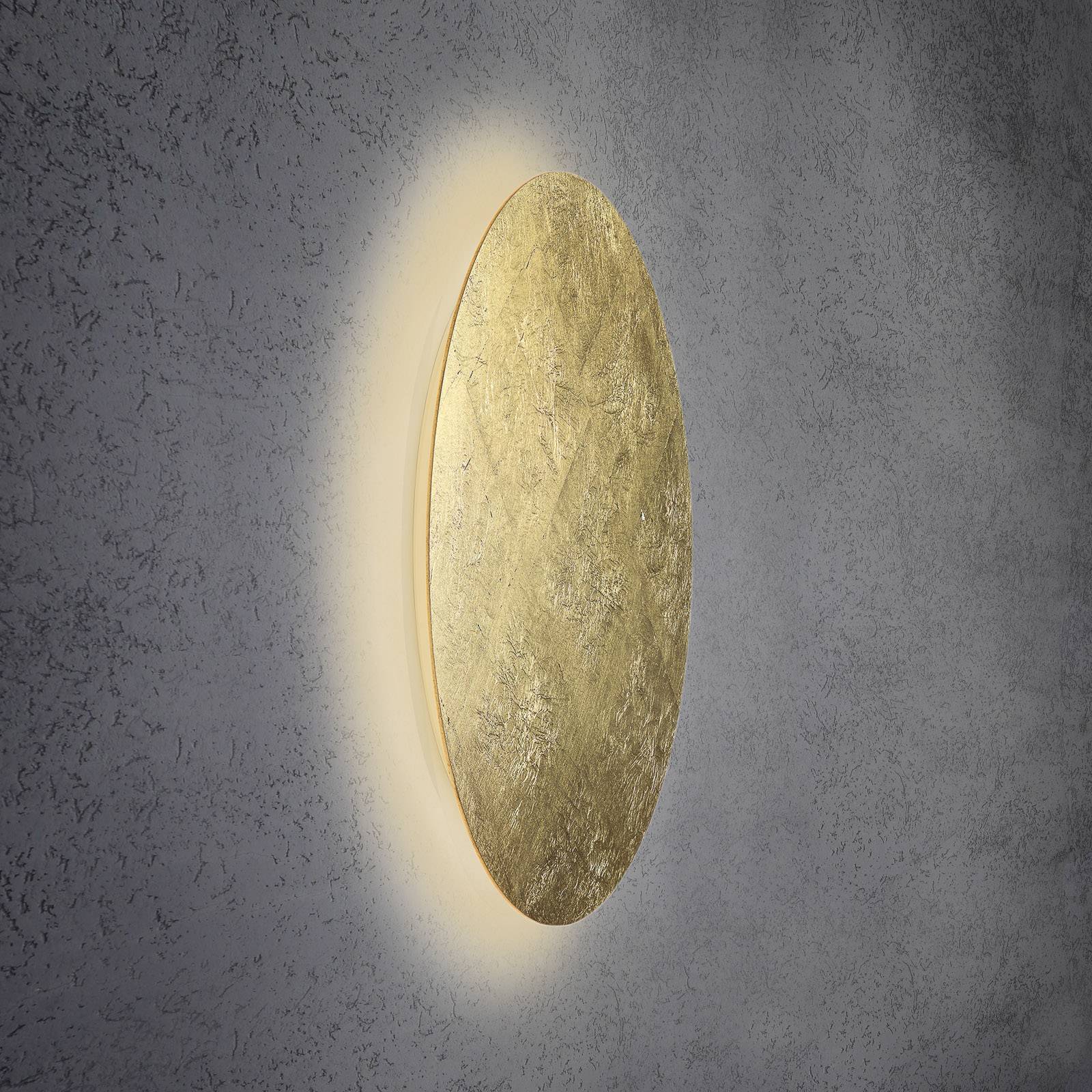 Escale Blade -LED-seinävalaisin, lehtikulta Ø79 cm