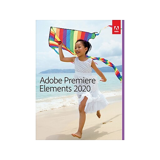 Adobe Premiere Elements 2020 for 1 User, Windows and Mac, DVD/Download (65301262)