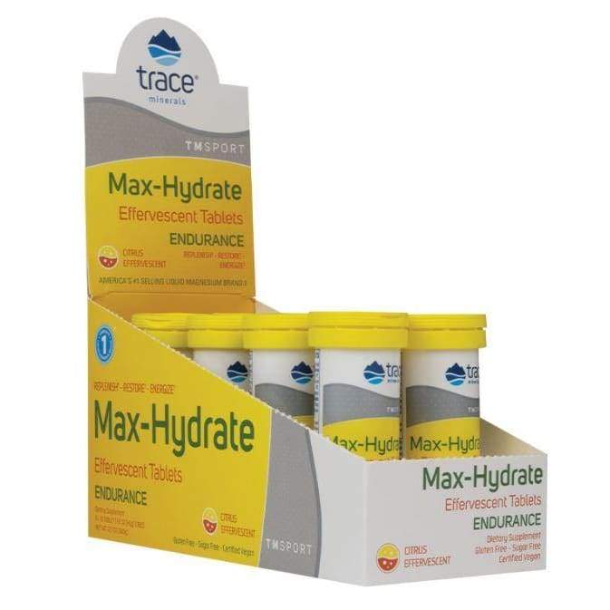 Max-Hydrate Endurance - Effervescent Tablets, Citrus - 8 x 10 tabs