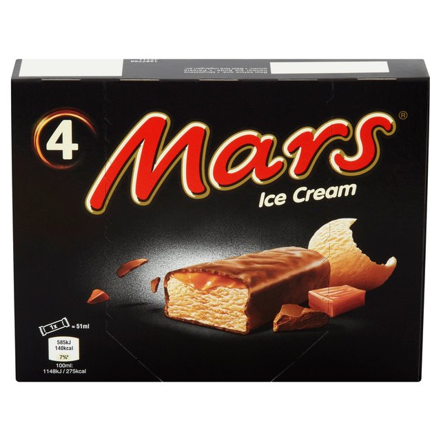 Mars Ice Cream Bars