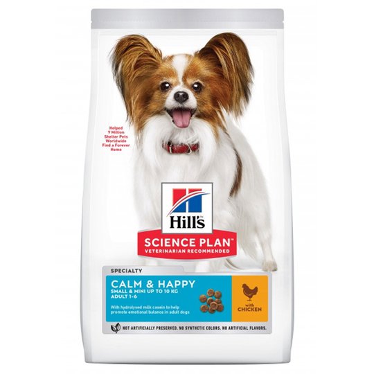 Hill's Science Plan Dog Adult Small & Mini Calm & Happy Chicken (1,5 kg)