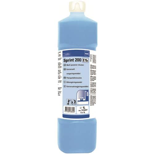 Taski Universalrengöringsmedel, TASKI Sprint 200, lösningsmedelsbaserat, 1 l, blått