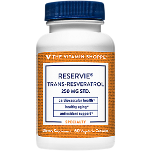 Reservie Trans-Resveratrol Antioxidant - Healthy Aging - 250 MG (60 Vegetarian Capsules)