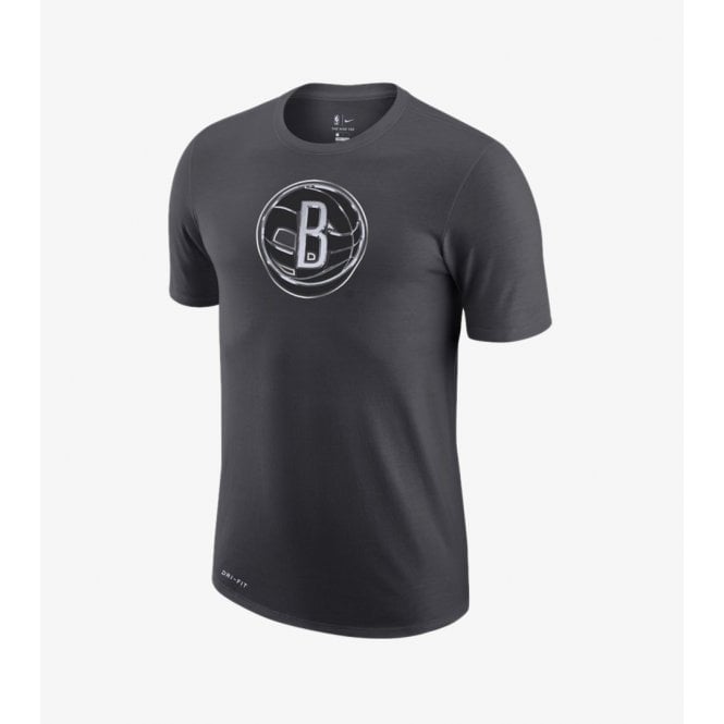Nike NBA Brooklyn Nets Dri Fit Essential Chrome T-Shirt Size: Medium