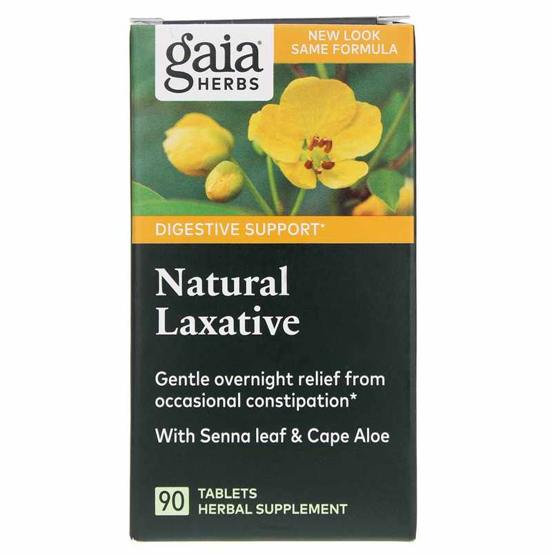 Gaia Herbs Natural Laxative 90 Tablets
